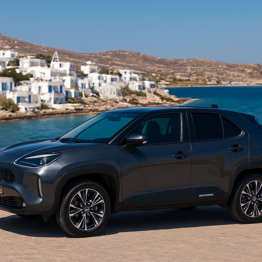Toyota Yaris Cross - Taxi Paros - VIP Transfer Paros - Affordable Transfers